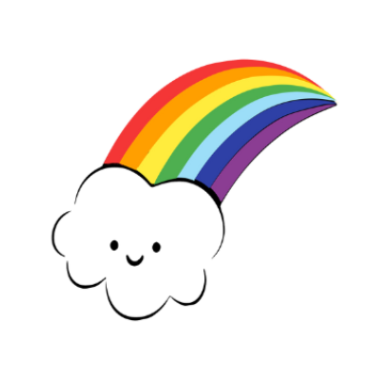 Illustration d'un arc-en-ciel